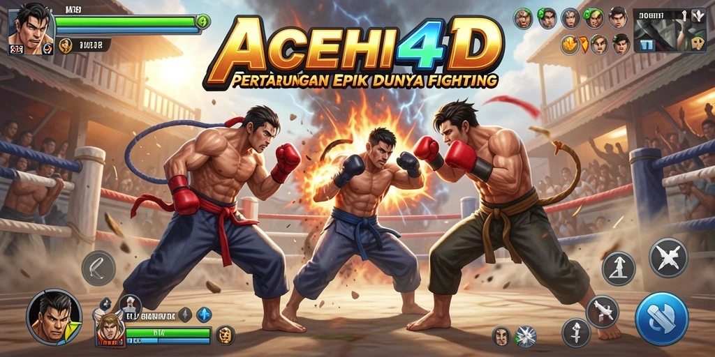 Menampilkan pertarungan menarik di <strong>ACEH4D</strong> dengan karakter unik.