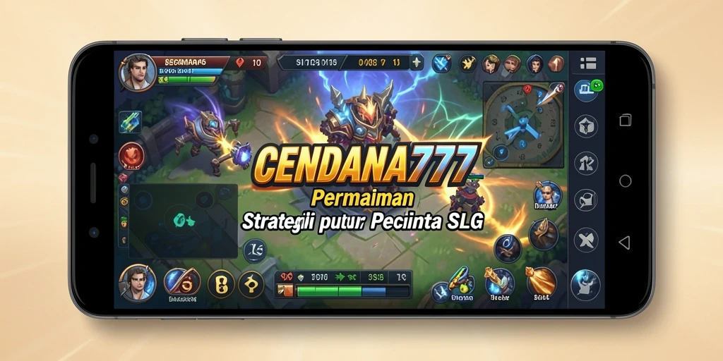 Screenshot menampilkan aksi pertempuran seru dalam gameplay CENDANA777.