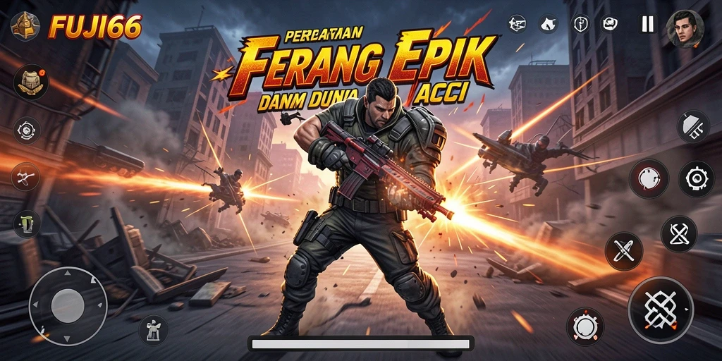 Screenshot gameplay FUJI66 yang menunjukkan aksi menegangkan.