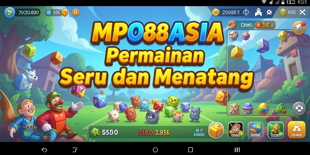 Tampilan gameplay MPO88ASIA yang menantang dalam menyelesaikan puzzle.