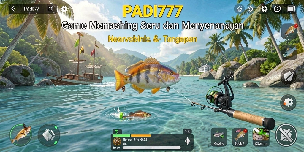 Tangkapan ikan besar dalam gameplay PADI777 yang menegangkan.
