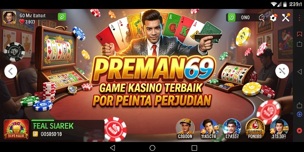 Tampilan gameplay menarik dan menyenangkan dari PREMAN69.