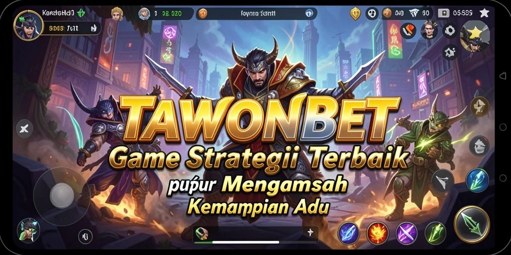 Tampilan gameplay menarik dari TAWONBET yang penuh strategi.