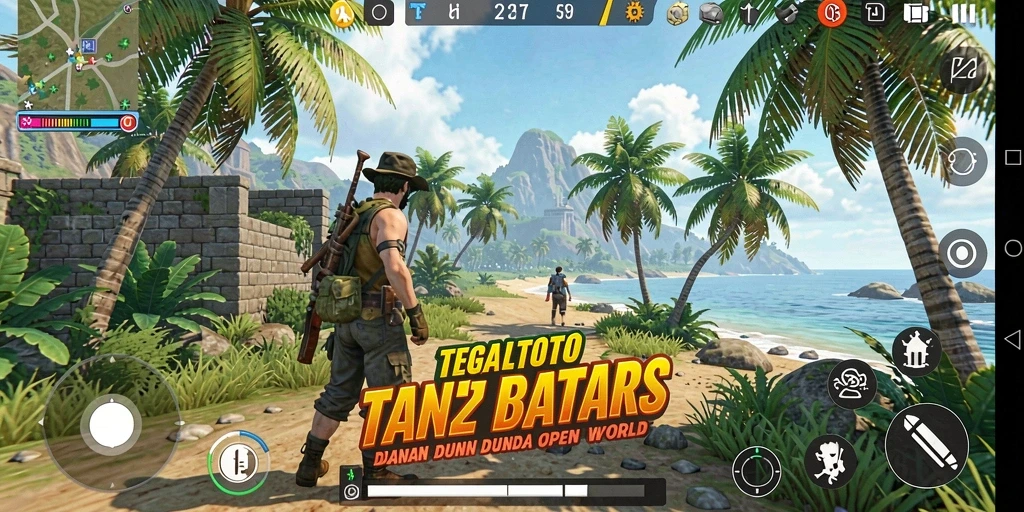 Gameplay seru dalam dunia terbuka yang luas.