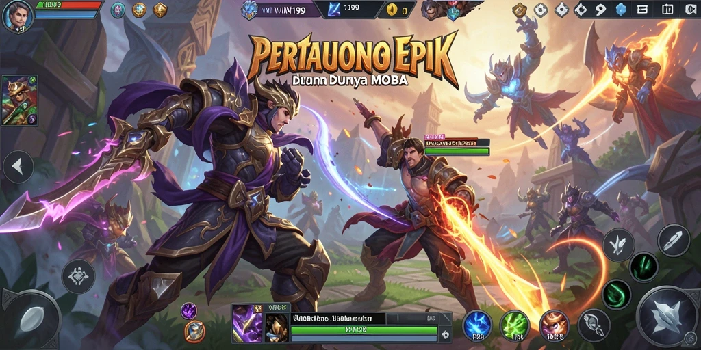 Gameplay dinamis dengan strategi tim yang menarik di WIN199.