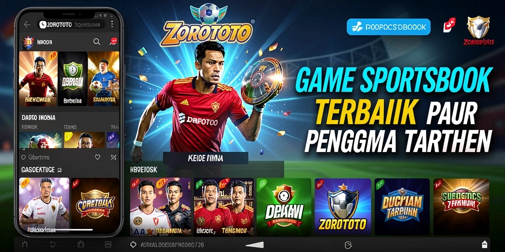 Tampilan gameplay <strong>ZOROTOTO</strong> yang menarik dengan berbagai pilihan taruhan olahraga.